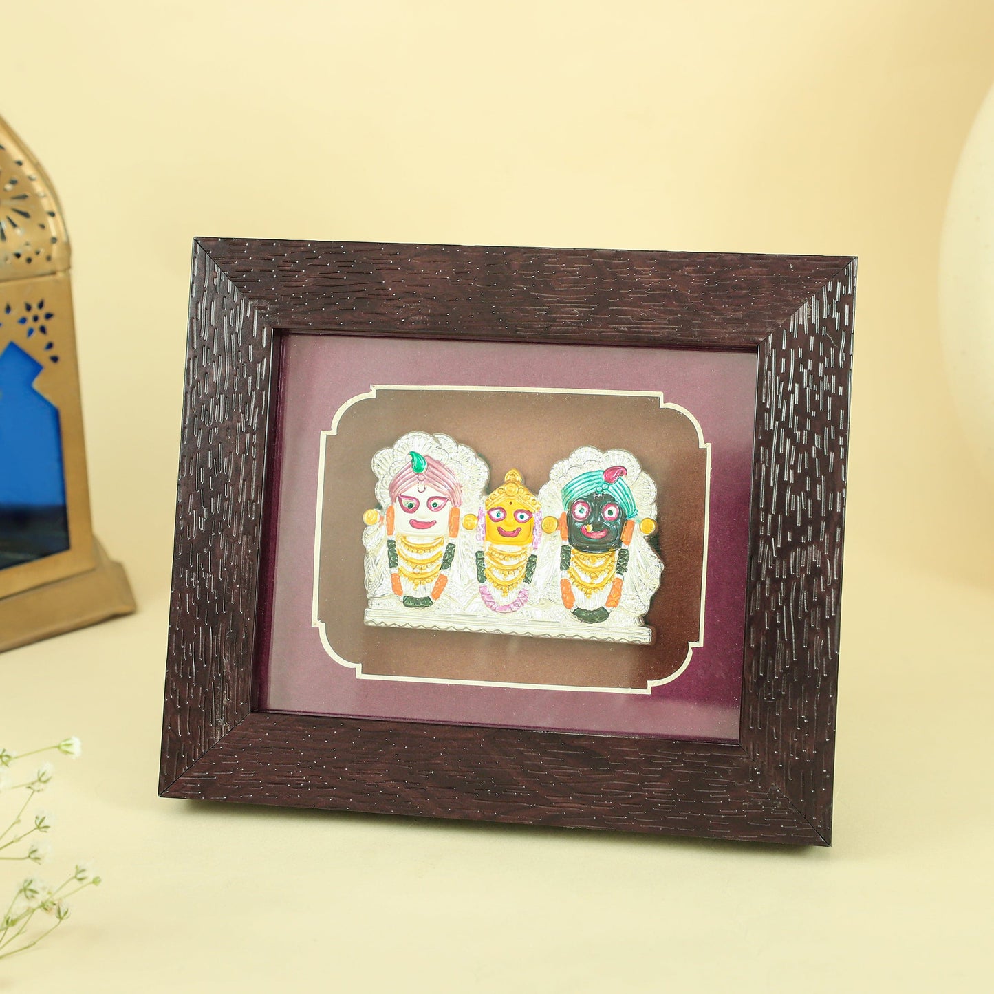 Religious Silver Photo Frame