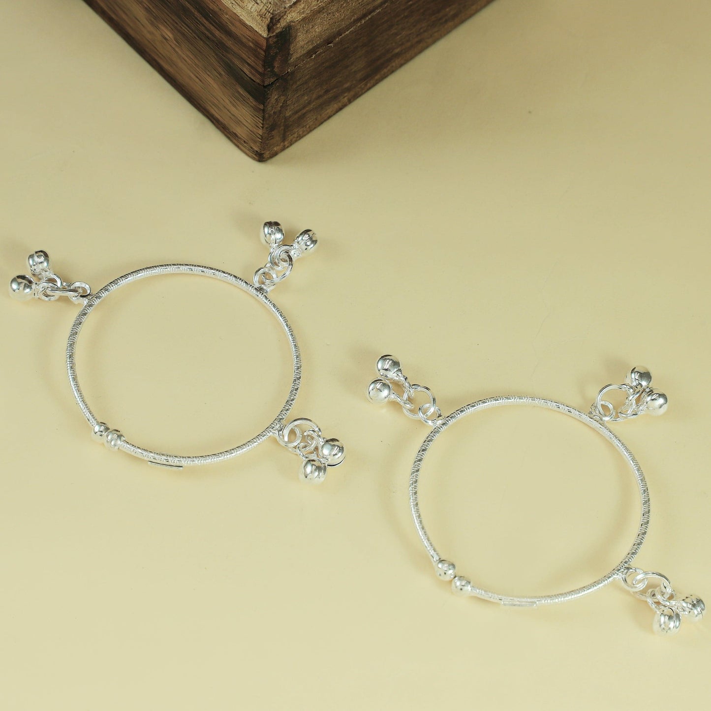 Mia Silver Baby Bangles