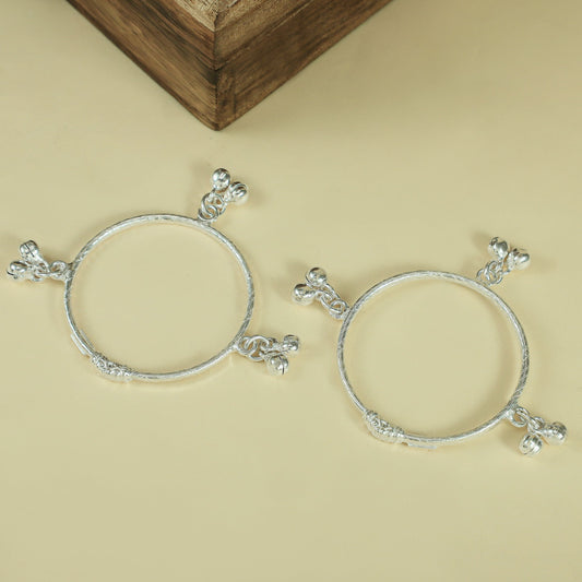 Anya Silver Baby Bangles