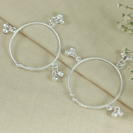 Vamika Silver Baby Bangles