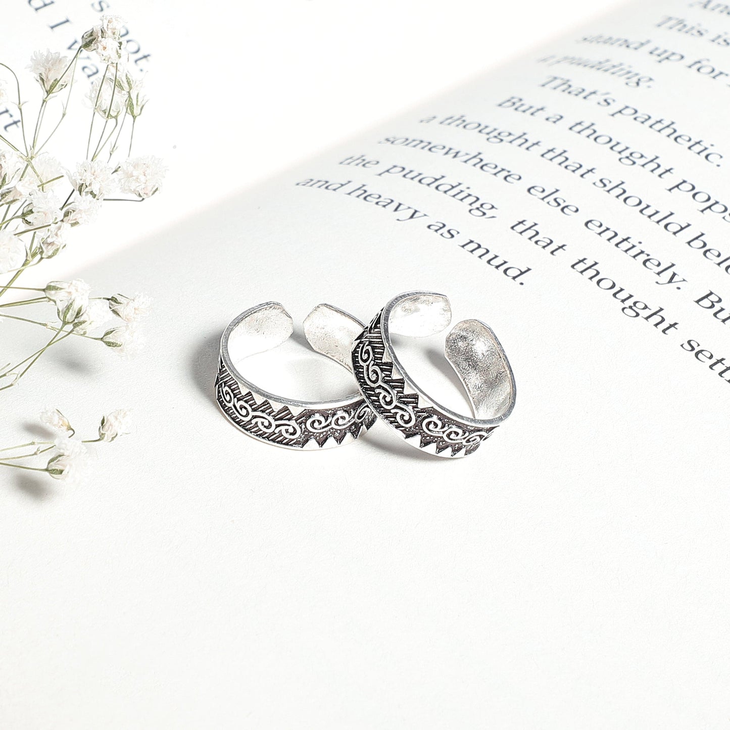 Ruchi Silver Toe Rings