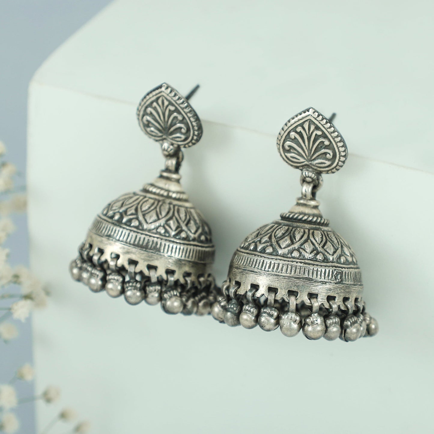 Ziana Trendy Silver Earrings