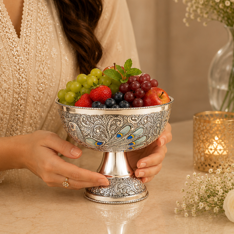 Laasya Antique Silver Bowl