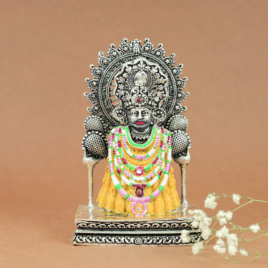 Precious Dinanath Silver Idol