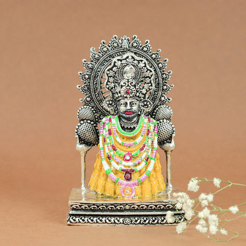 Precious Dinanath Silver Idol