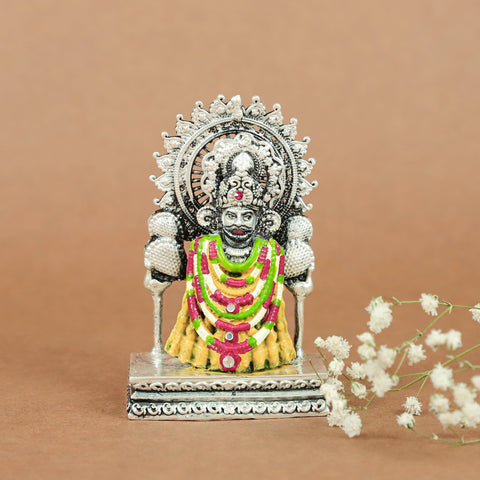 Pleasing Khatu Shyam Silver Idol