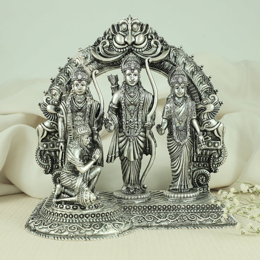 Ravishing Ram Darbar Silver Idol