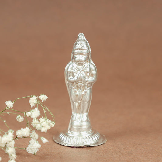 Ethereal Hanumana Silver Idol