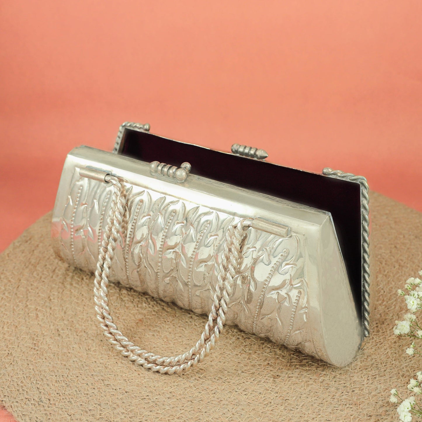 Beautiful Silver Purse