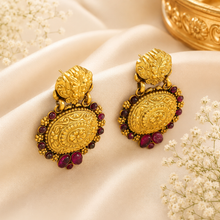 Rajeshwari Silver Statement Earrings