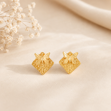 Luxe Butterfly Studs Gold Earrings