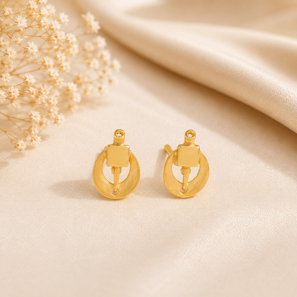 Avika Luxe  Hoops  Gold Earrings