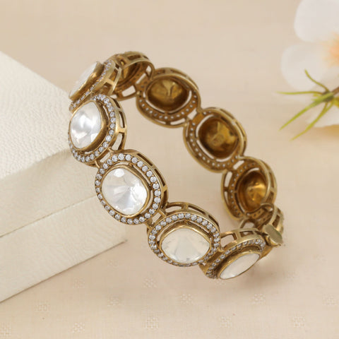 Kavya Regal Silver Bangle
