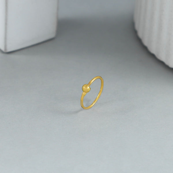 Elina Simple Gold Nose Ring