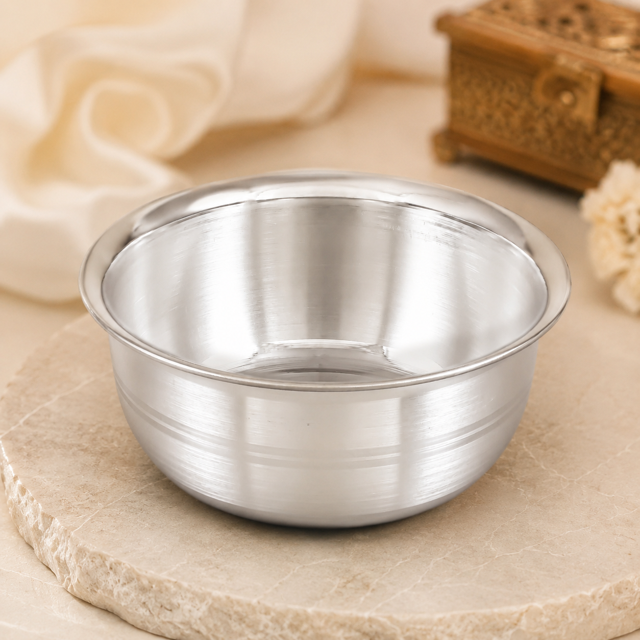 Simple Grace Silver Bowl