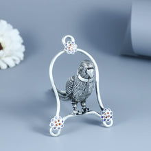 Artistic Bird Parrot Silver Showpiece