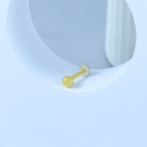 Naina Classic Glow Gold Nose Pin