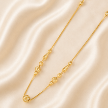Devika Designer Bead Accent Gold Chain