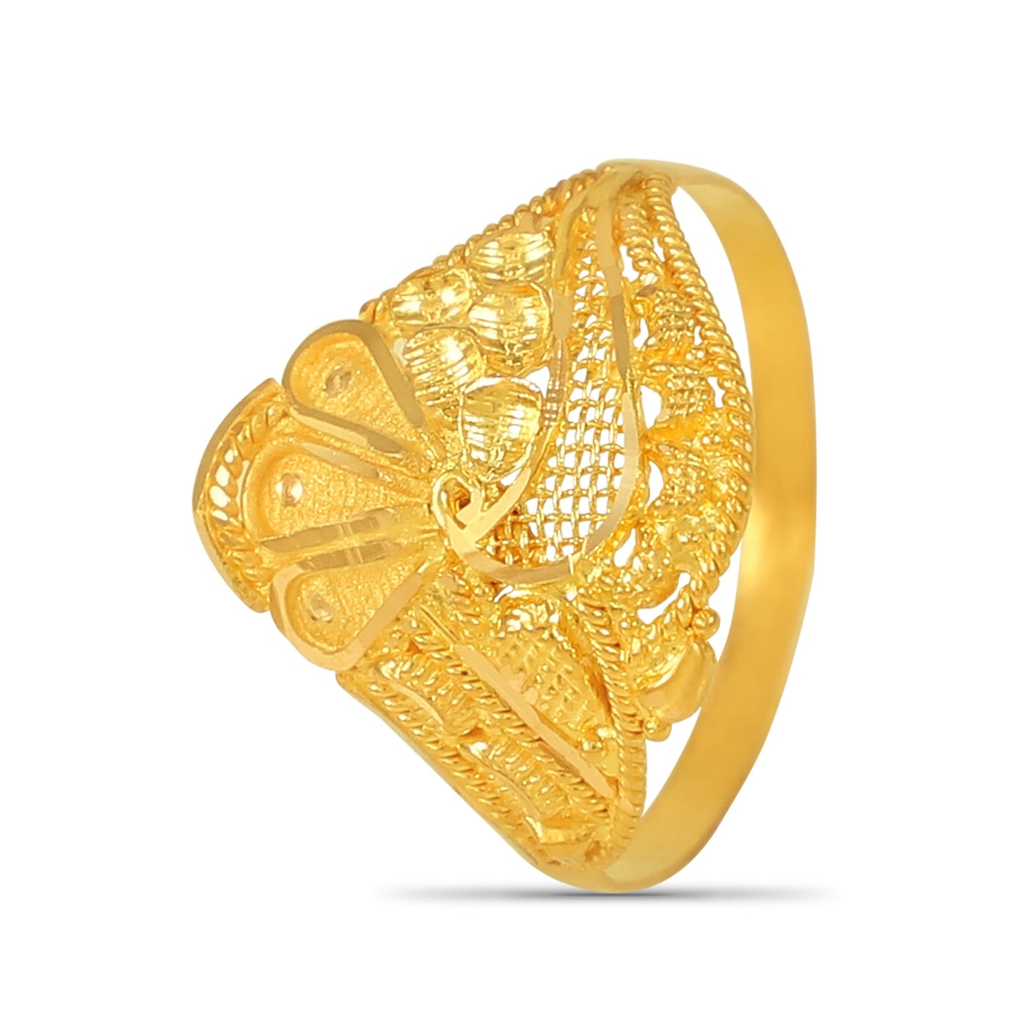 Navya Charming Gold Ring