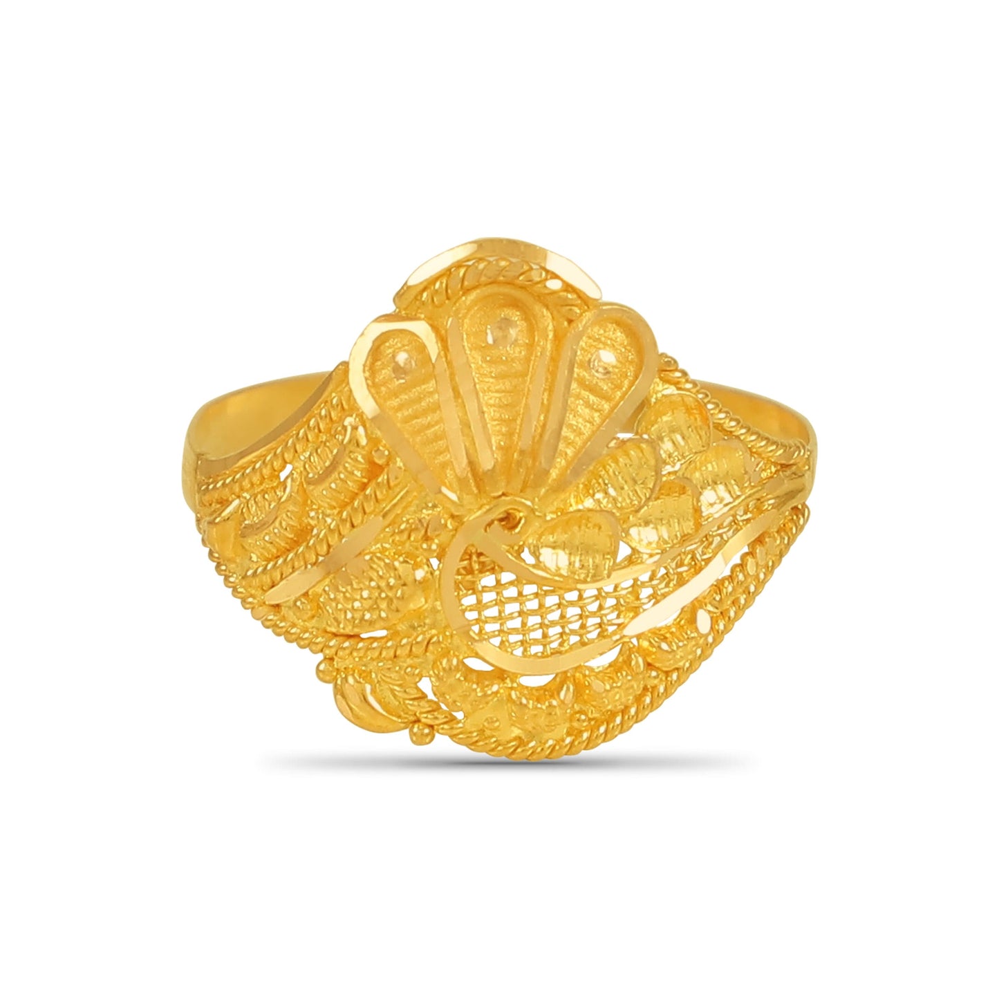 Navya Charming Gold Ring