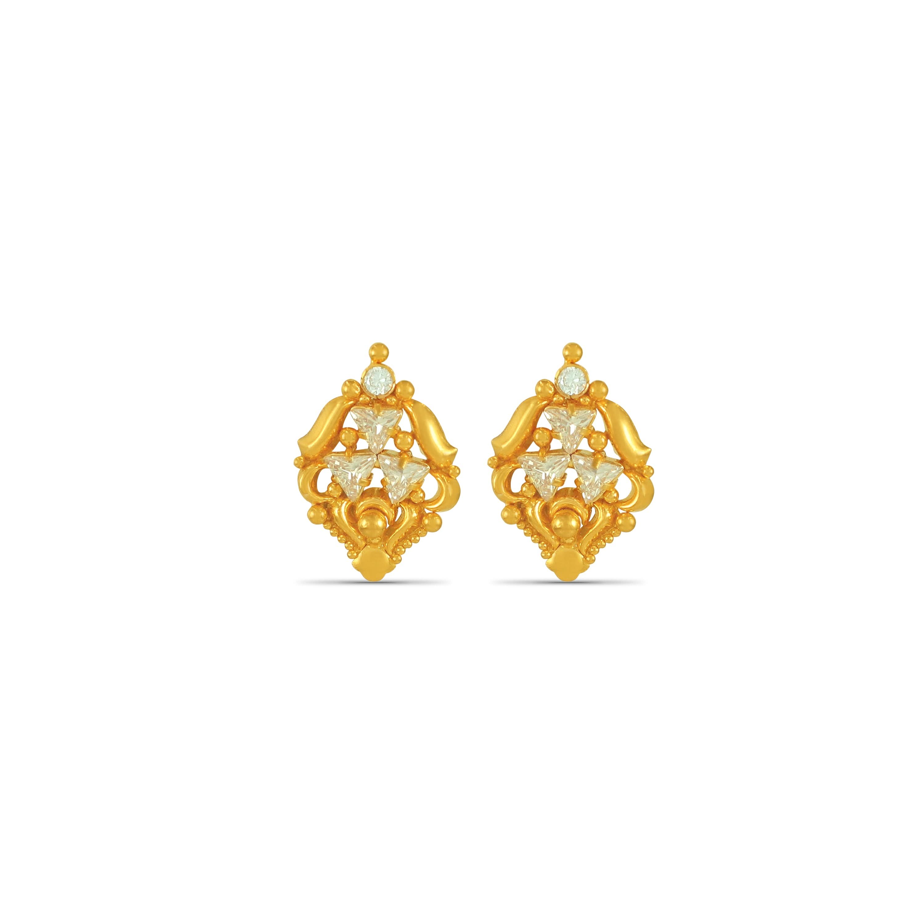 Elvika Lovely Gold Earrings