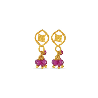 Jaanvi Joyful Gold Earrings