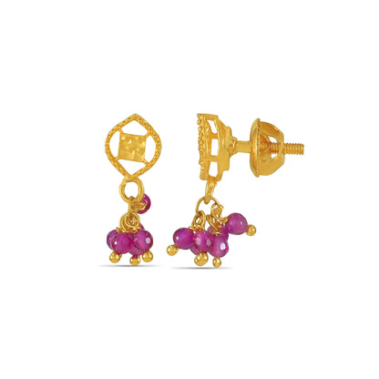 Jaanvi Joyful Gold Earrings