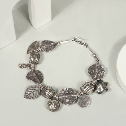 Lavika Fancy Silver Bracelet