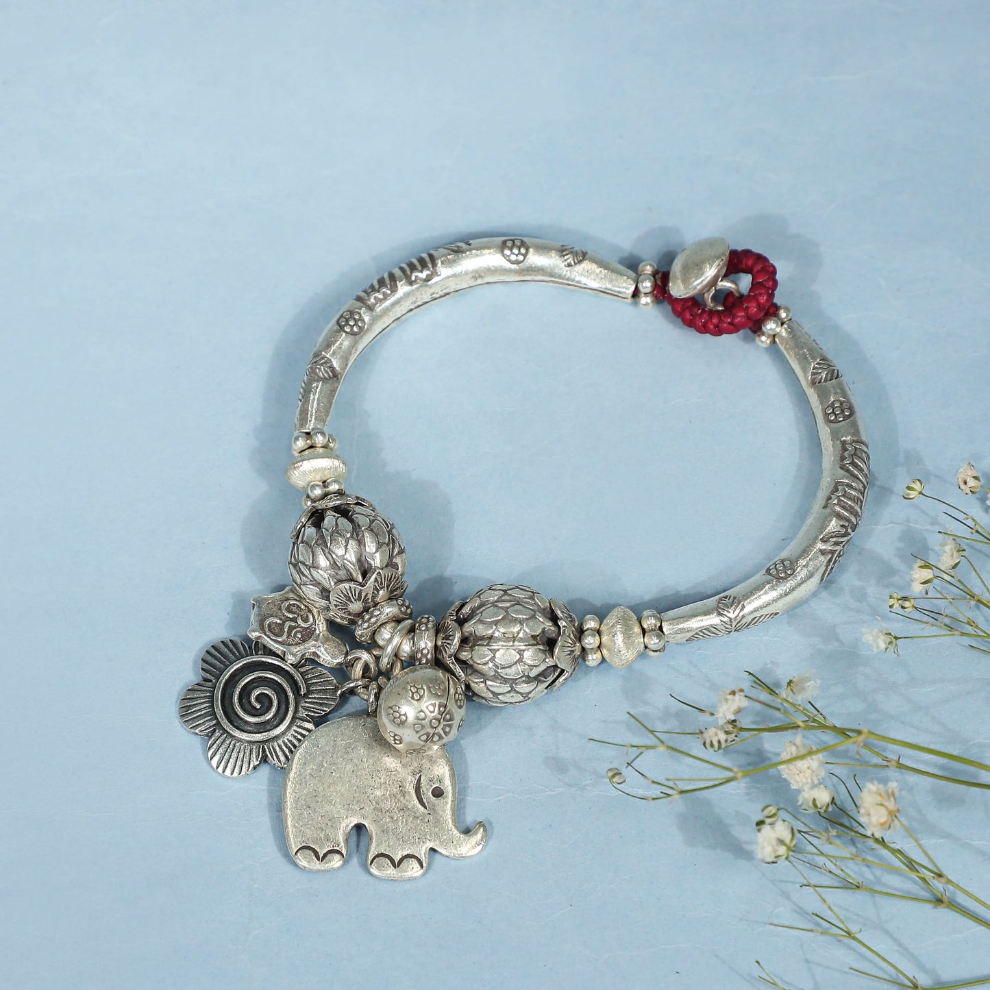 Lavleen Fancy Silver Bracelet