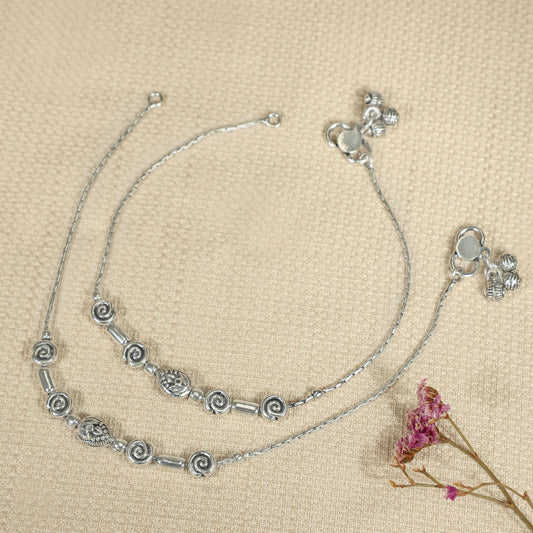 Lovely Silver Anklets