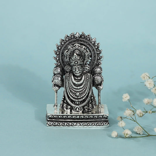 Shree Khatu Naresh Silver Idol