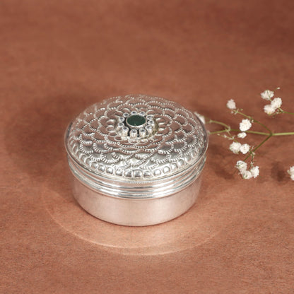 Gleaming Silver Multipurpose Box