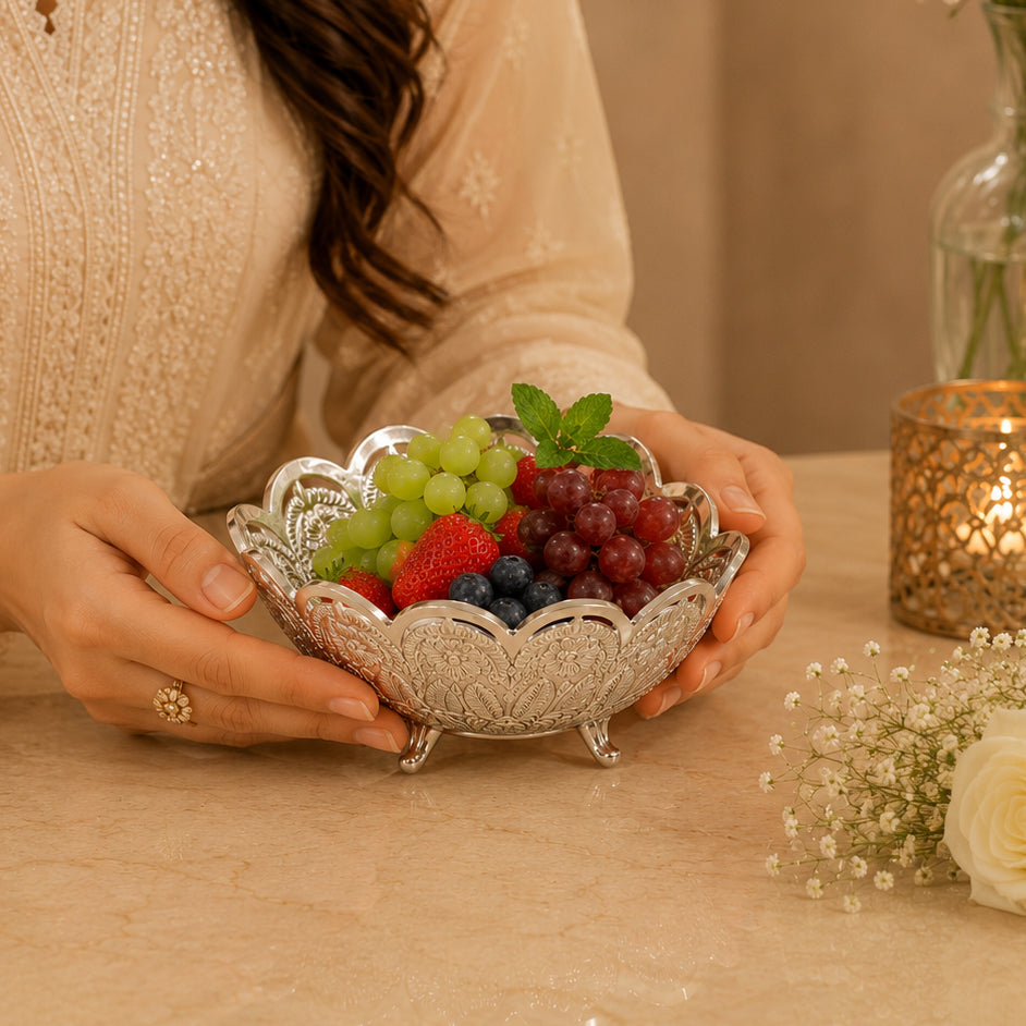 Charming Silver Bowl