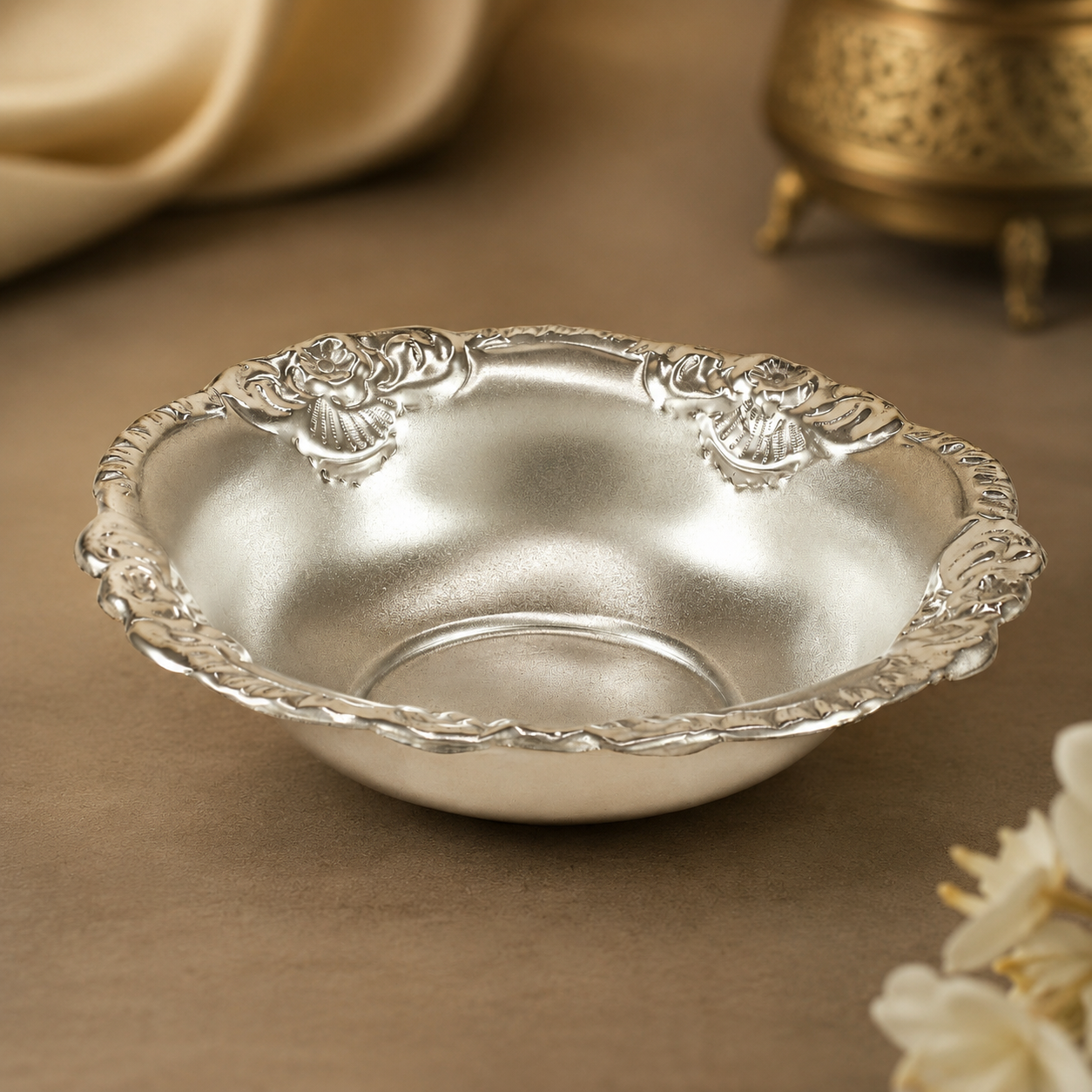 Eclectic Silver Bowl
