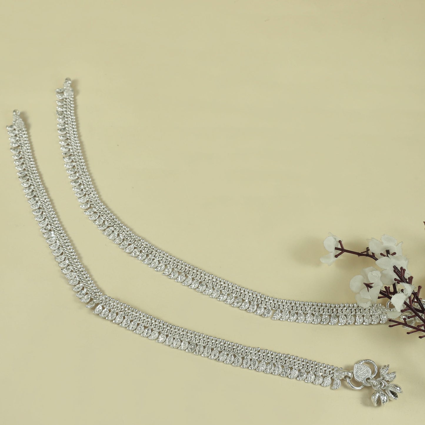 Bhavya Silver Anklets