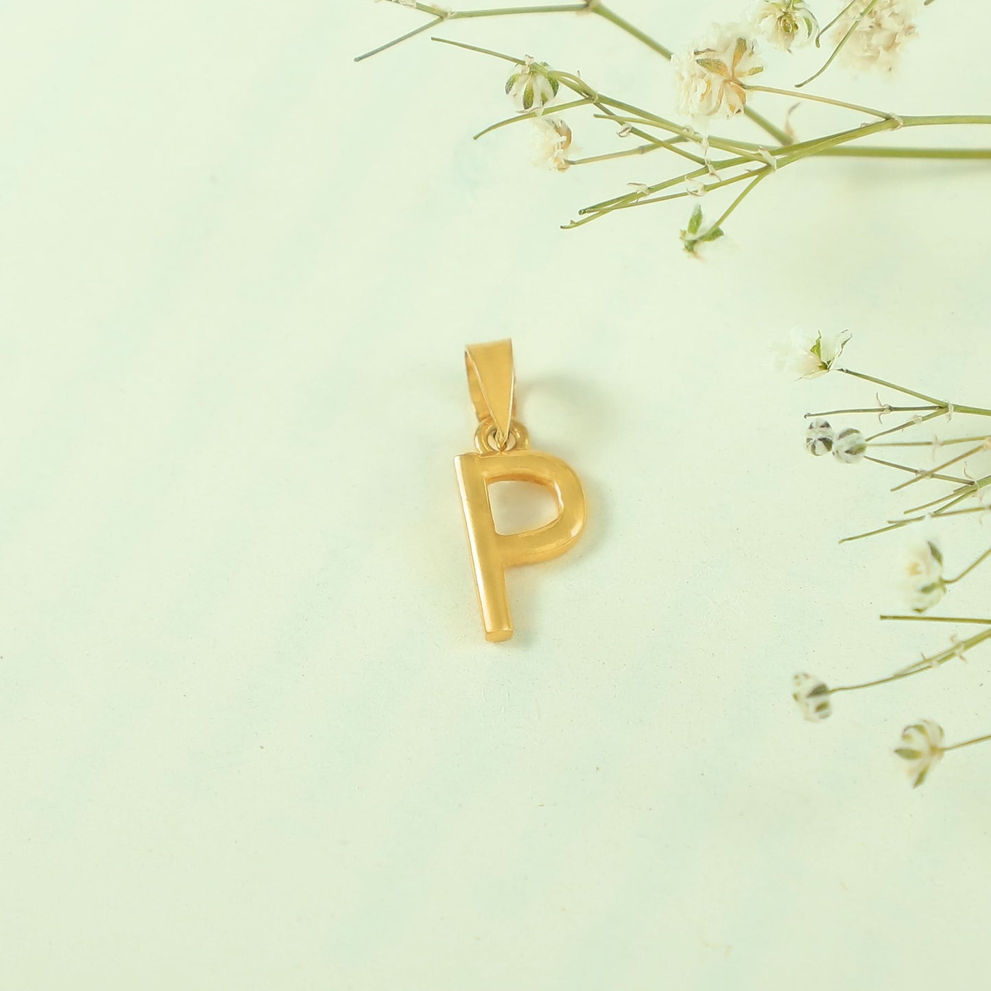 Precious P Gold Pendant