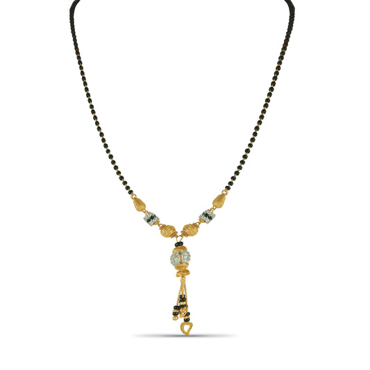 Manvika Glorious Gold Mangalsutra