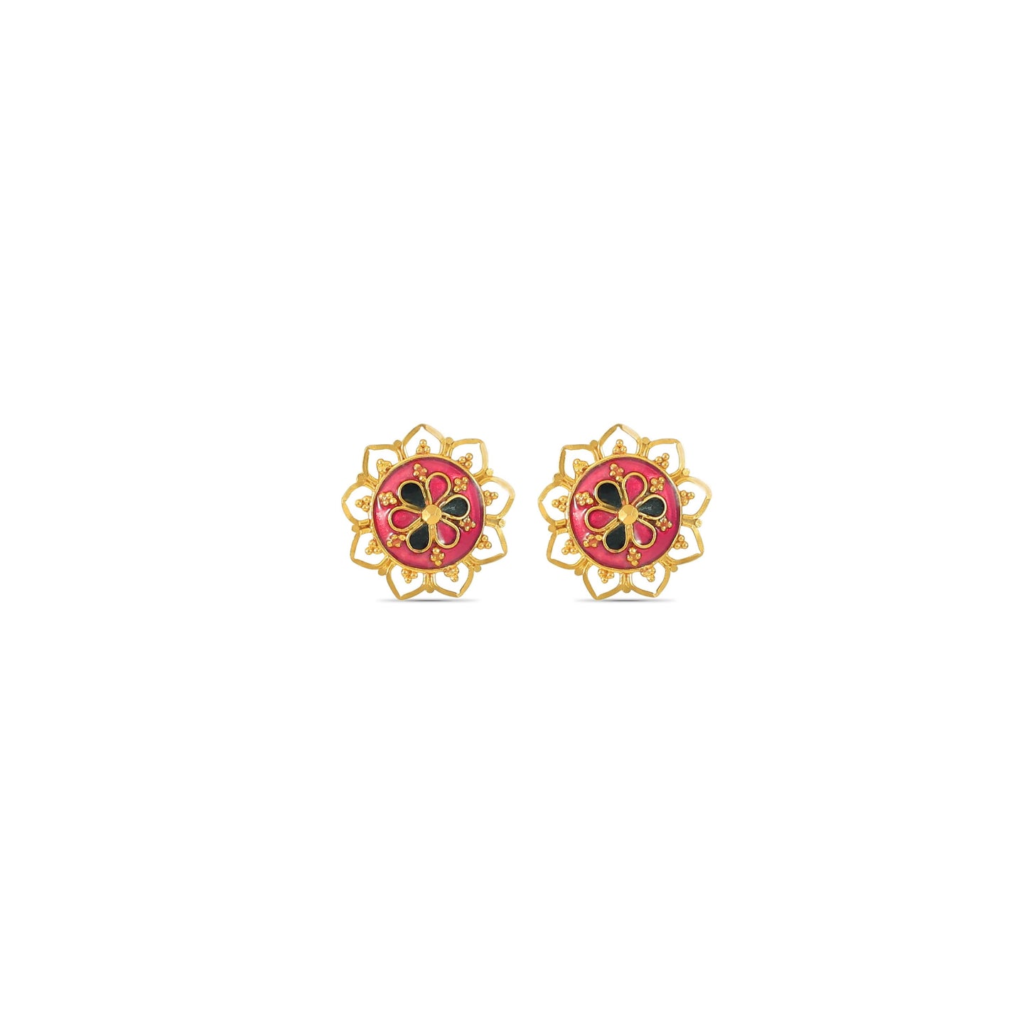 Afreen Regal Gold Earrings