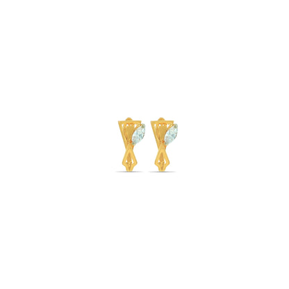 Mahip Classy Gold Earrings