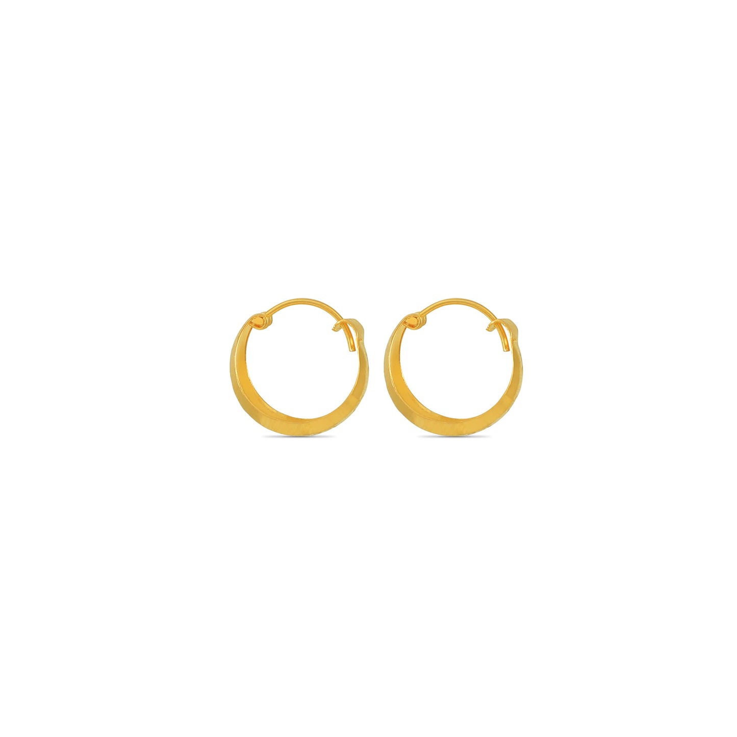 Nariva Classic Gold Earrings