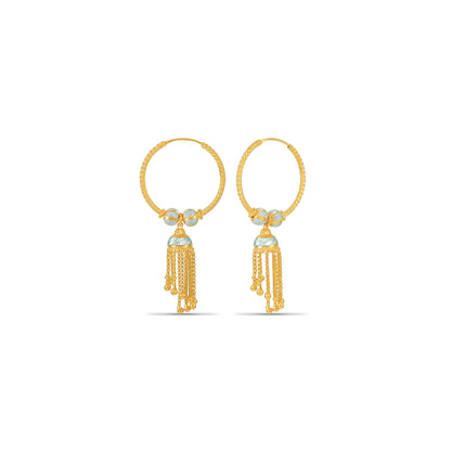 Shaina Ethereal Gold Earrings