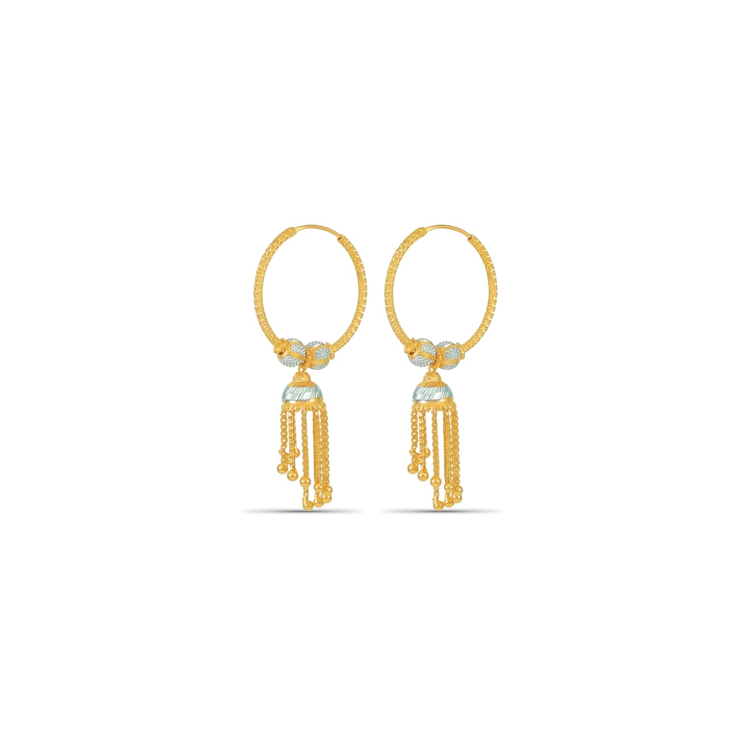 Shaina Ethereal Gold Earrings