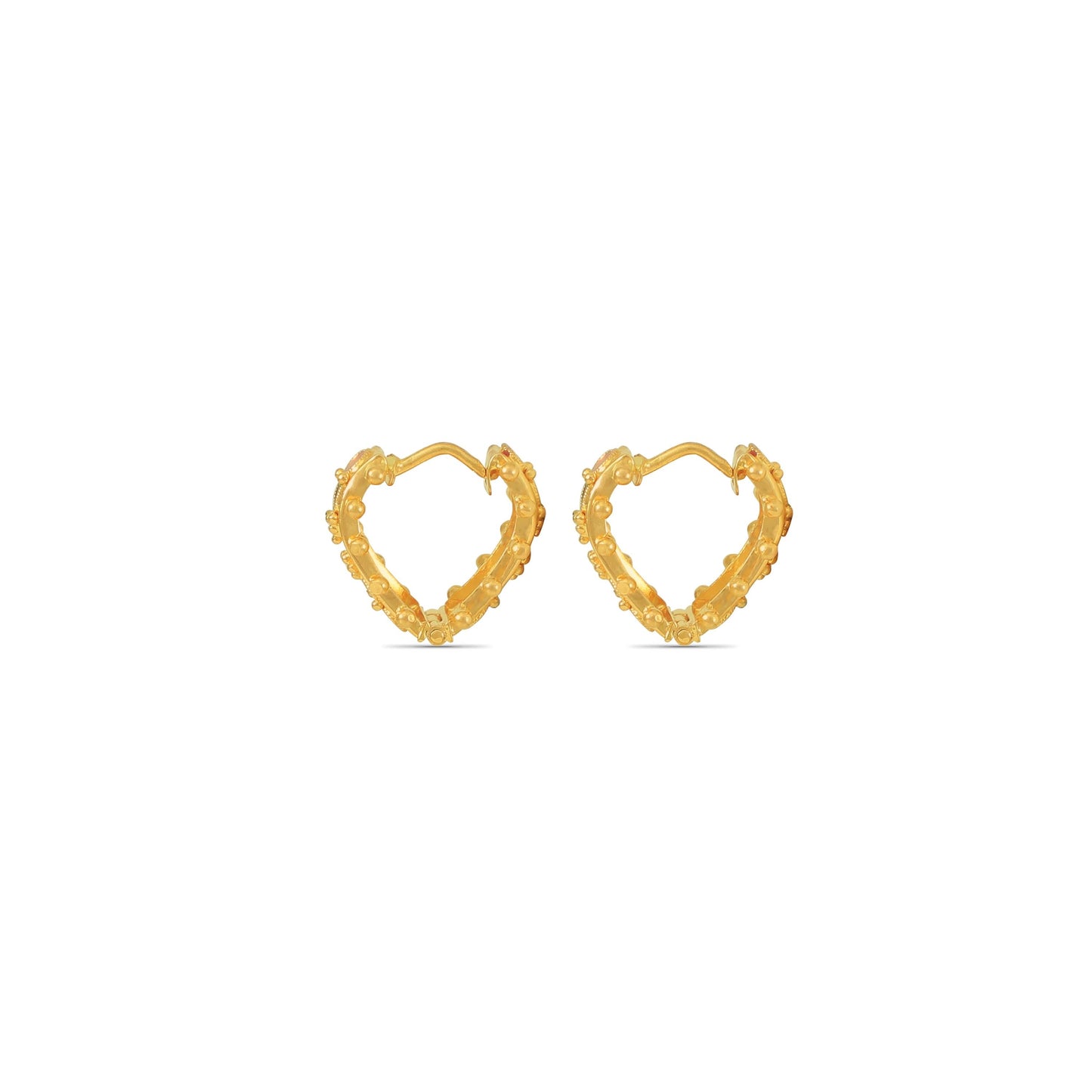 Fatima Ravishing Gold Earrings