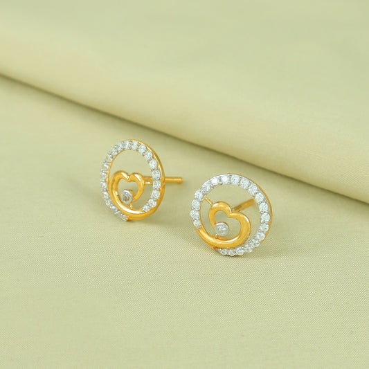 Sakshi Regal Gold Earrings