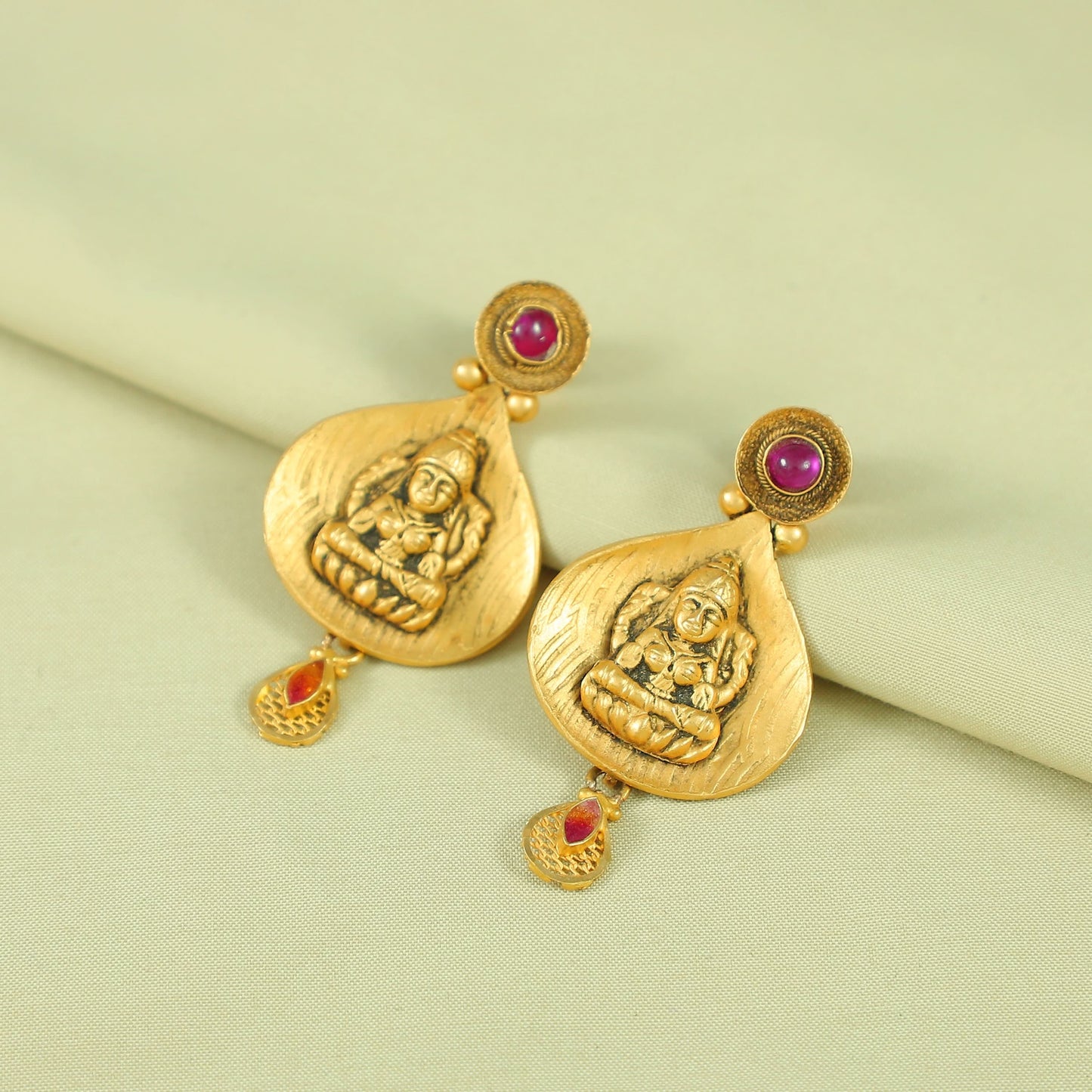 Ragini Divine Gold Earrings