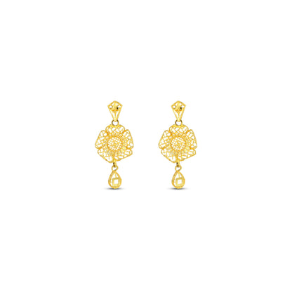 Shivika Stunning Gold Pendant Set