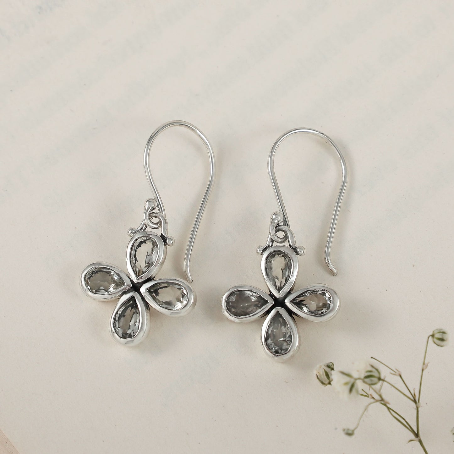 Fancy Silver Earrings