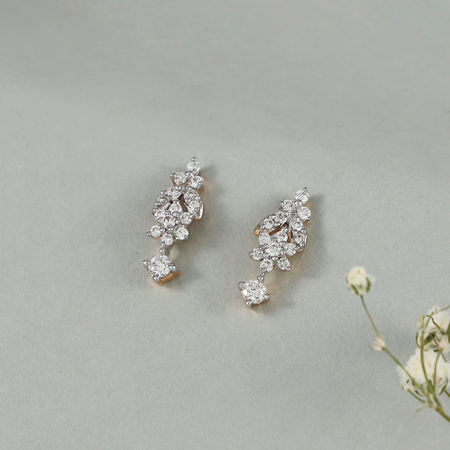 Anamika Classy Diamond Earrings