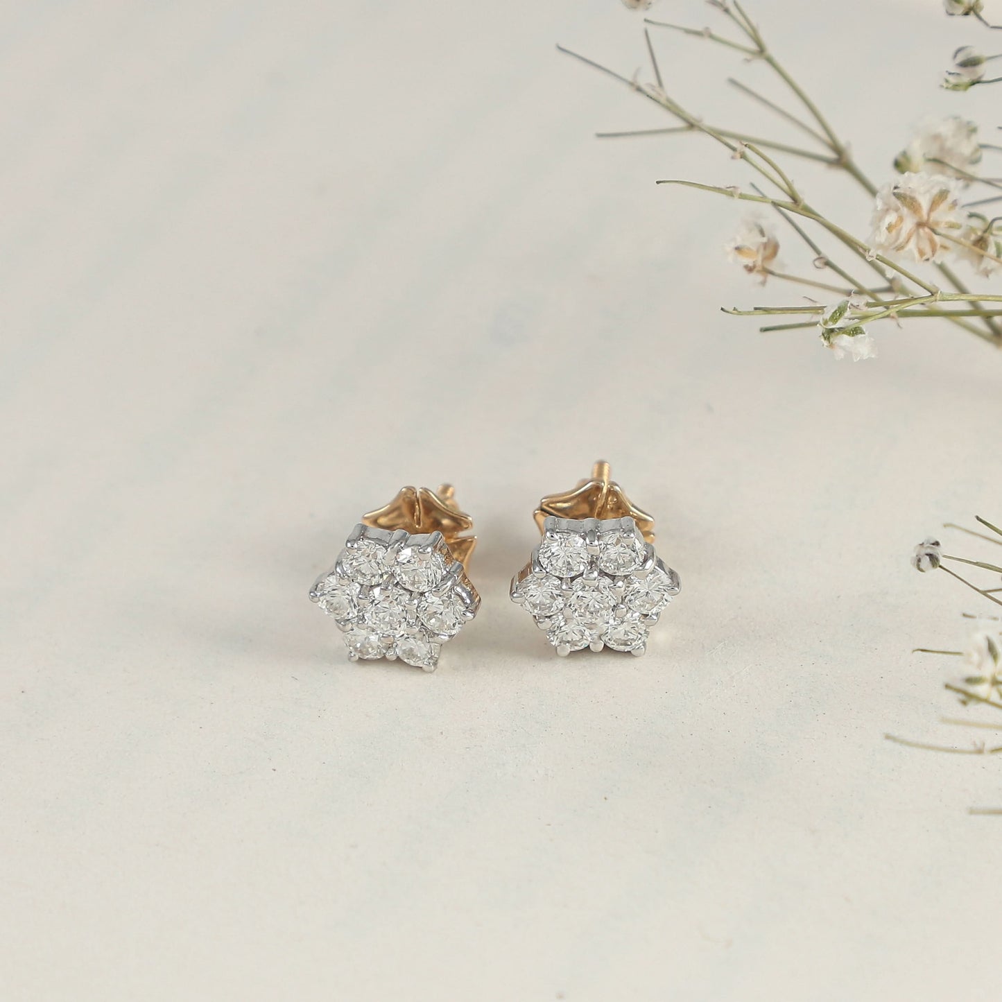 Kavira Fancy Diamond Earrings