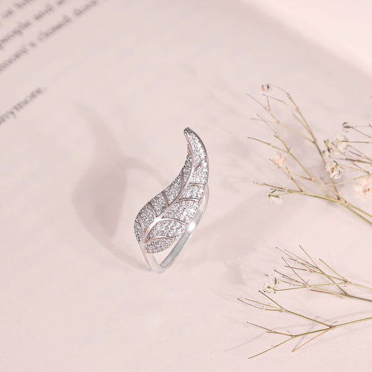 Adhira Silver CZ Ring